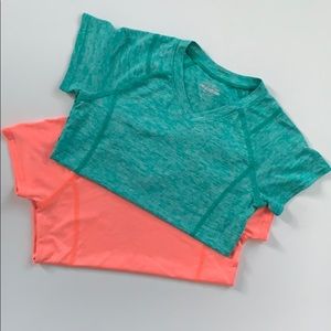 Bundle Athletic Wicking Shirts Girls 8/10